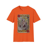 XIII Death Grim Reaper Tarot Card T Shirt, Mystic Graphic Tee, Spiritual Shirt