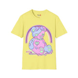 Pastel Pink & Blue Teddy Bear T-shirt