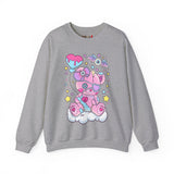 Doughnut Heart Teddy Bear Sweatshirt