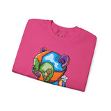 Sad Patched Teddy Bear Sweatshirt