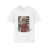 TIger Samurai Warrior Japanese Samurai T Shirt, Asian Graphic Tee, Bushido Warrior Shirt