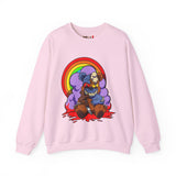 Bloody Knife Teddy Bear Sweatshirt