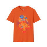 Zipper Mouth Teddy Bear Unisex Softstyle T-Shirt
