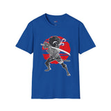 Afro Samurai Queen Japanese Samurai T Shirt, Asian Graphic Tee, Bushido Warrior Shirt