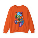 Sad Patched Teddy Bear Sweatshirt