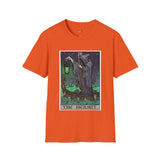 The Hermit IX Tarot Card T Shirt, Mystic Graphic Tee, Spiritual Shirt