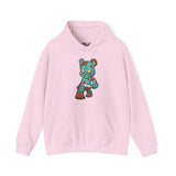 Bloody Knife Teddy Bear Hoodie