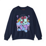 Stitched Eyes Teddy Bear Sweatshirt