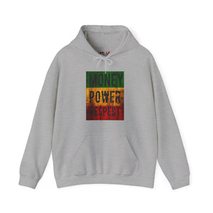 Money Power Respect Heavy Blend Unisex Hoodie