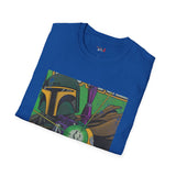Bounty Hunter Blaster Retro Space T Shirt, Vintage Sci Fi Graphic Tee, Galaxy Shirt