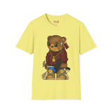 Drippy Bear Unisex Softstyle T-Shirt