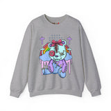 Stitched Eyes Teddy Bear Sweatshirt