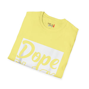 Dope Black Dad Unisex Softstyle T-Shirt