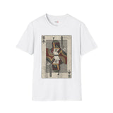 Bounty Hunter Playing Card Retro Space T Shirt, Vintage Sci Fi Graphic Tee, Galaxy Shirt