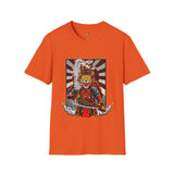 TIger Samurai Warrior Japanese Samurai T Shirt, Asian Graphic Tee, Bushido Warrior Shirt