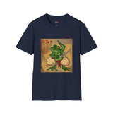 Samurai Toad Warrior Japanese Samurai T Shirt, Asian Graphic Tee, Bushido Warrior Shirt