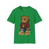 Drippy Bear Unisex Softstyle T-Shirt