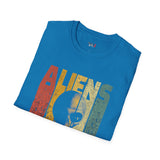 Aliens Don't Believe in You Either Vintage Alien T Shirt, Retro UFO Graphic Tee, Space Streetwear Shirt