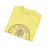 Space Force Liaison Officer Alien T Shirt for Men/Women, Funny UFO Shirt, Sci Fi Graphic Tee