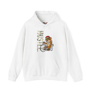 Hustle Bear Heavy Blend Unisex Hoodie