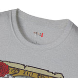 XIII Death Grim Reaper Tarot Card T Shirt, Mystic Graphic Tee, Spiritual Shirt