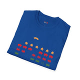 Game Over Vintage Alien T Shirt, Retro UFO Graphic Tee, Space Streetwear Shirt
