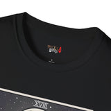 The Moon XVIII Tarot Card T Shirt, Mystic Graphic Tee, Spiritual Shirt