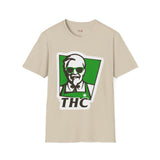 Colonel THC Funny Weed T Shirt, Cannabis Graphic Tee, 420 Stoner Shirt