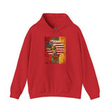 Afro American Queen Heavy Blend Unisex Hoodie