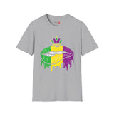 Mardi Gras Lips Unisex Softstyle T-Shirt