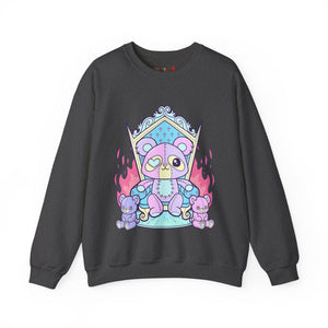 Throne Teddy Bear Sweatshirt