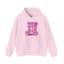 Load image into Gallery viewer, Stitched Teddy Bear Hoodie
