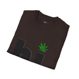 hi Funny Weed T Shirt, Cannabis Graphic Tee, 420 Stoner Shirt