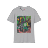 Bounty Hunter Blaster Retro Space T Shirt, Vintage Sci Fi Graphic Tee, Galaxy Shirt