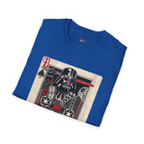 Vader Spades Card Retro Space T Shirt, Vintage Sci Fi Graphic Tee, Galaxy Shirt