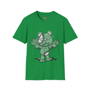 Zombie Bear Unisex Softstyle T-Shirt