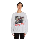 Bitches be Trippin Unisex Heavy Blend™ Crewneck Sweatshirt