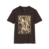Samura DJ Japanese Samurai T Shirt, Asian Graphic Tee, Bushido Warrior Shirt