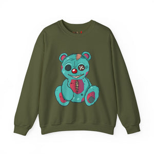 Missing Eye Teddy Bear Sweatshirt