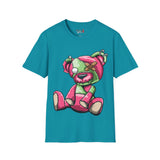 Bandaid Eye Teddy Bear Unisex Softstyle T-Shirt