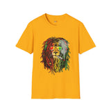 Smoking Rasta Lion Funny Weed T Shirt, Cannabis Graphic Tee, 420 Stoner Shirt