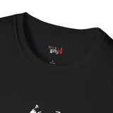 Red Moon Japanese Samurai T Shirt, Asian Graphic Tee, Bushido Warrior Shirt