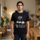 Number 1 Dad in the Galaxy Retro Space T Shirt, Vintage Sci Fi Graphic Tee, Galaxy Shirt