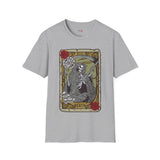 XIII Death Grim Reaper Tarot Card T Shirt, Mystic Graphic Tee, Spiritual Shirt