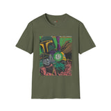 Bounty Hunter Blaster Retro Space T Shirt, Vintage Sci Fi Graphic Tee, Galaxy Shirt