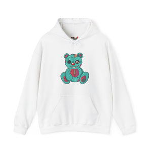 Missing Eye Teddy Bear Hoodie