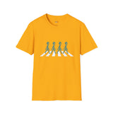 Walking Across Abbey Road Alien T Shirt for Men/Women, Funny UFO Shirt, Sci Fi Graphic Tee