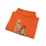 Hustle Bear Heavy Blend Unisex Hoodie