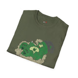 Bear Don't Care Funny Weed T Shirt, Cannabis Graphic Tee, 420 Stoner Shirt