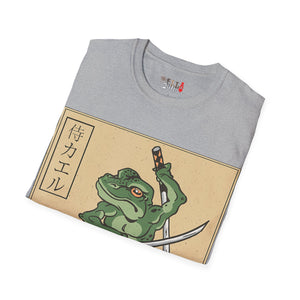 Samurai Frog Unisex Softstyle T-Shirt